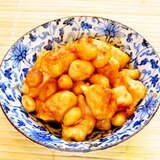 ☺簡単作り置き♪鶏と大豆の味噌炒め☺
